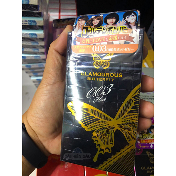 Bao cao su Jex Glamourous Butterfly 0.03 Hot