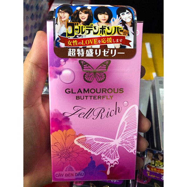 Bao cao su Jex Glamourous Butterfly Jell Rich