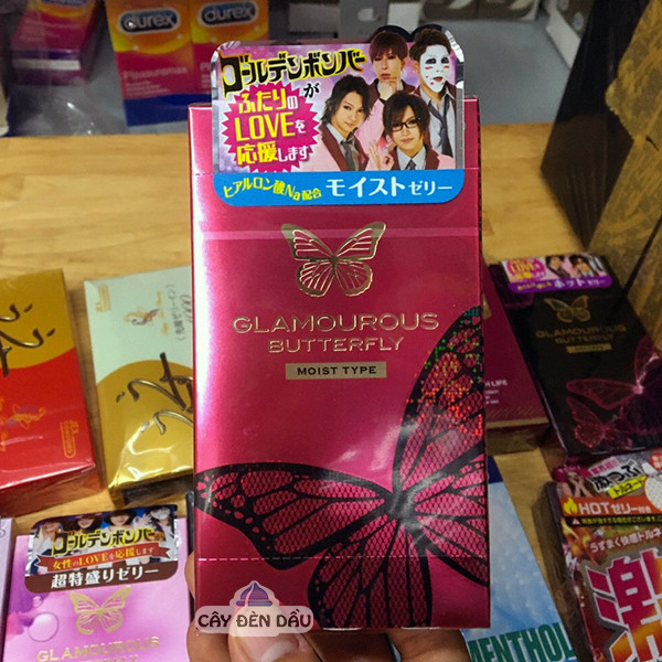 Bao cao su Jex Glamourous Butterfly Moist Type