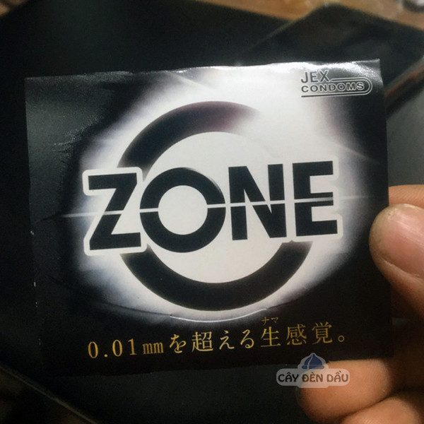 Bao cao su Jex Zone 0.01 siêu mỏng siêu trơn