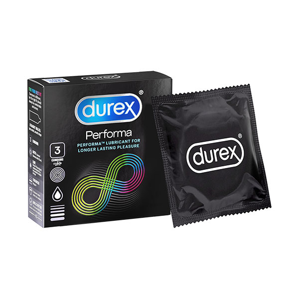 Bao cao su kéo dài thời gian Durex Performa