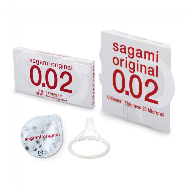 Bao Cao Su Sagami Original 0.02 Nhập Khẩu Từ Nhật Bản