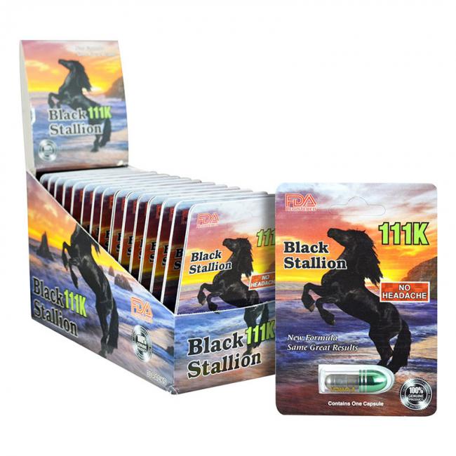 Black Stallion 111K – Cải Thiện Sinh Lí Nam Tăng Kích Thước Cậu Nhỏ