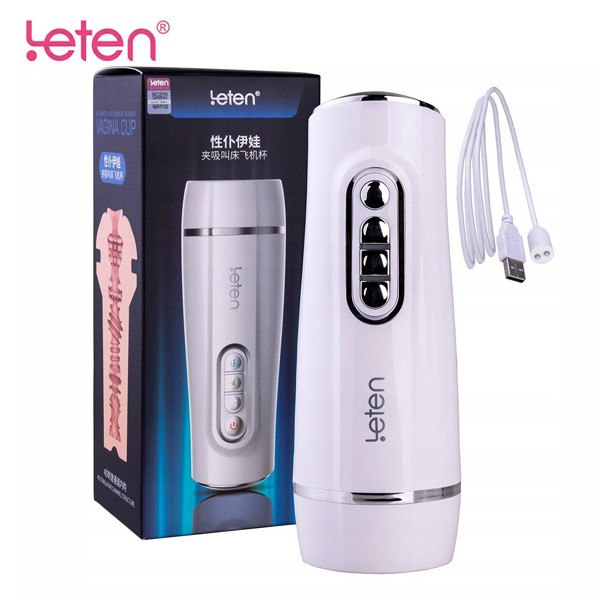Cốc thủ dâm bú mút rung rên như thật Leten Intelligent Vagina Cup