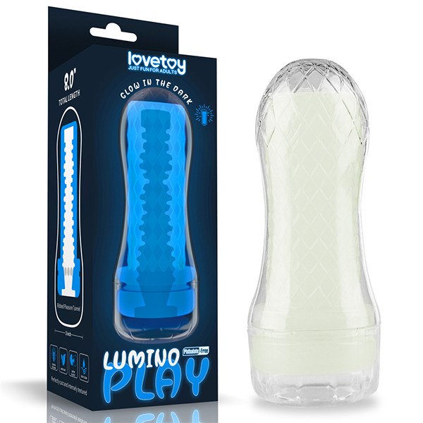 Cốc thủ dâm cao cấp Lovetoy Lumino Play Ribbed chính hãng