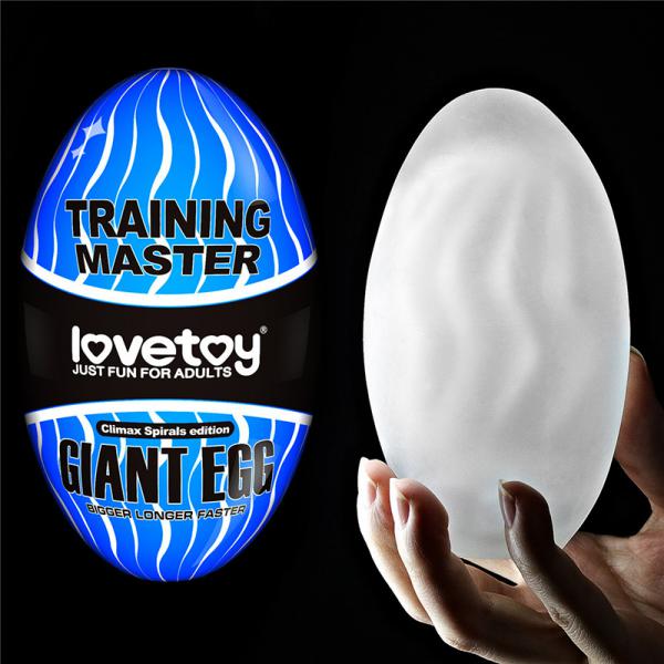 Cốc thủ dâm siêu mềm Lovetoy Training Master Giant Egg hình quả trứng gà