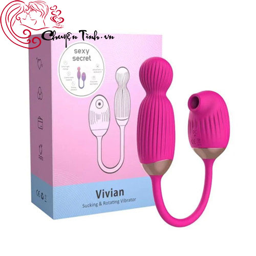 Máy rung bú mút điểm G cho nữ vivvian