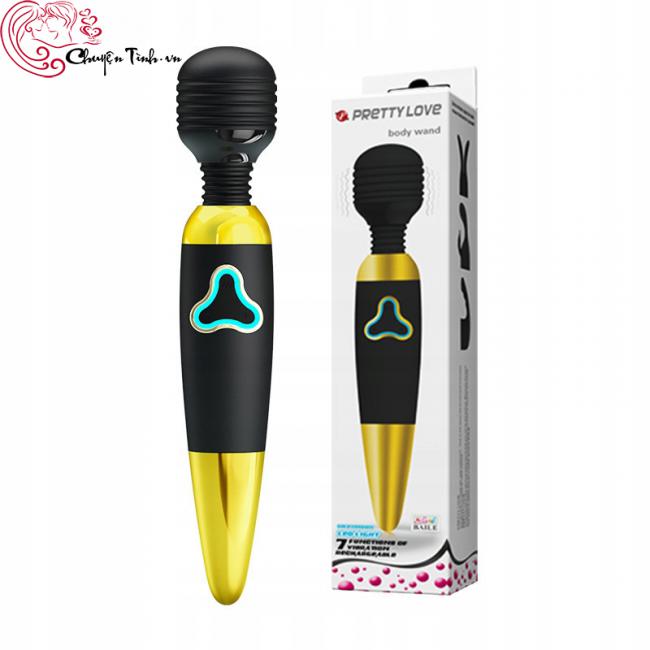 Máy thủ dâm âm đạo nữ Pretty Love Body Wand chày rung tình yêu