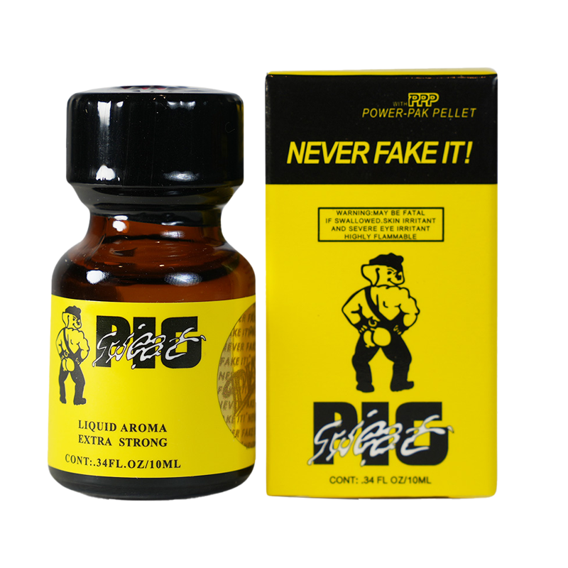 Chai hít kích thích Popper Pig Sweet Vàng 10ml chính hãng Never Fake It