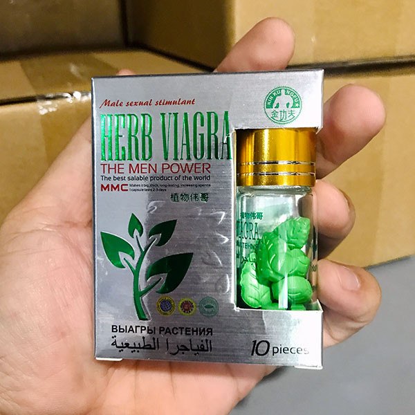 Thảo dược cường dương Herb Viagra lọ 10 viên