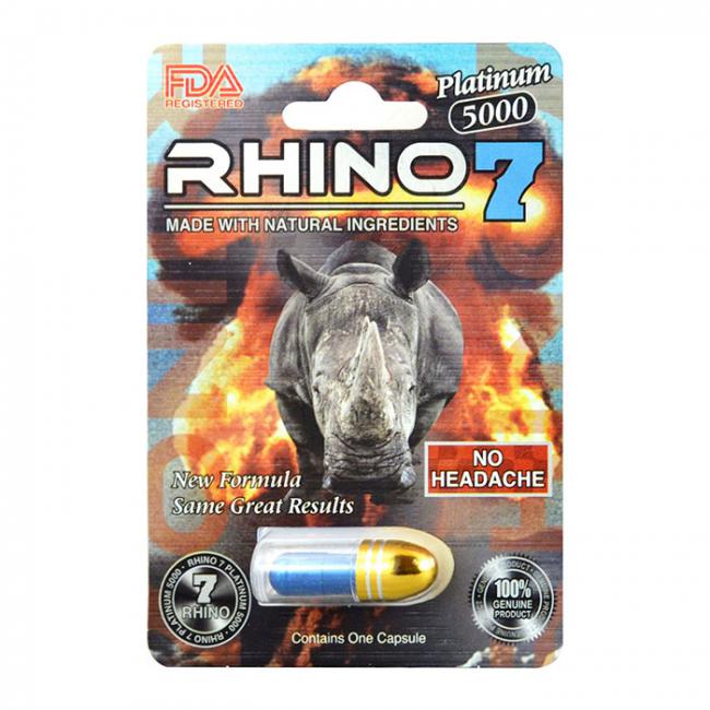 Thuốc cường dương Mỹ Rhino 7 chính hãng vỉ 1 viên