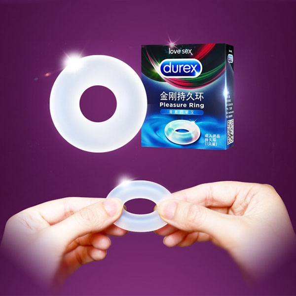 Vòng silicon Durex chống xuất tinh sớm- cho cuộc yêu thăng hoa