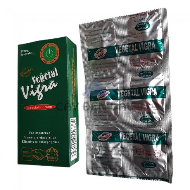 Vegetal Vigra – Viên uống cường dương thảo dược từ Mỹ