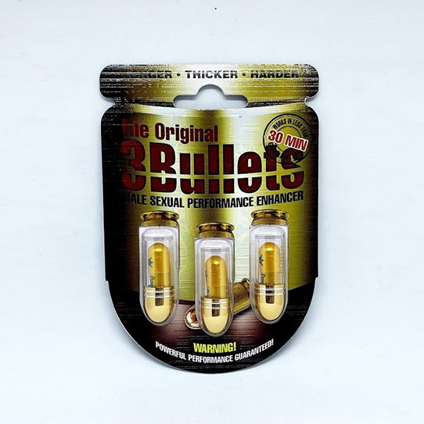 Viên uống cường dương thảo dược The Original 3 Bullets