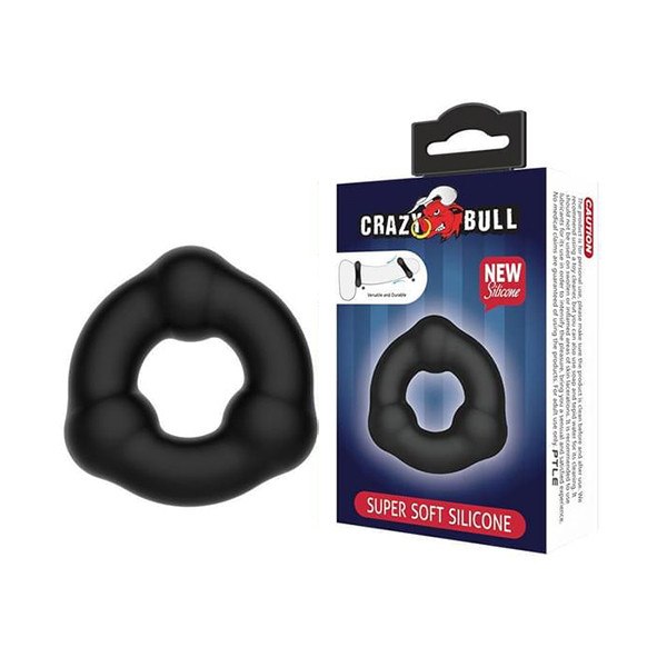 Vòng đeo cu silicone siêu mềm Crazy Bull