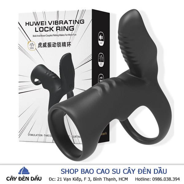 Vòng rung tình yêu cao cấp Huwei Vibrating Lock Ring