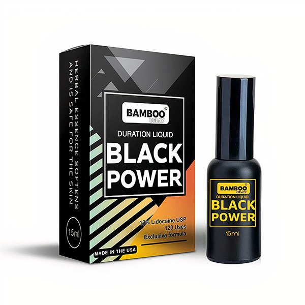 Xịt kéo dài thời gian Bamboo Delay – Black Power của Mỹ 15ml