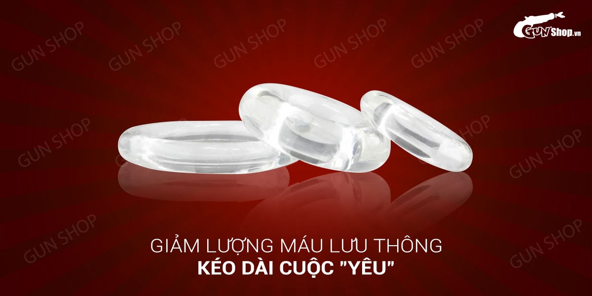Vòng Ringo X3 Trì Hoãn Xuất Tinh - Kéo Dài Cuộc Yêu Vòng Ringo X3 Trì Hoãn Xuất Tinh - Kéo Dài Cuộc Yêu