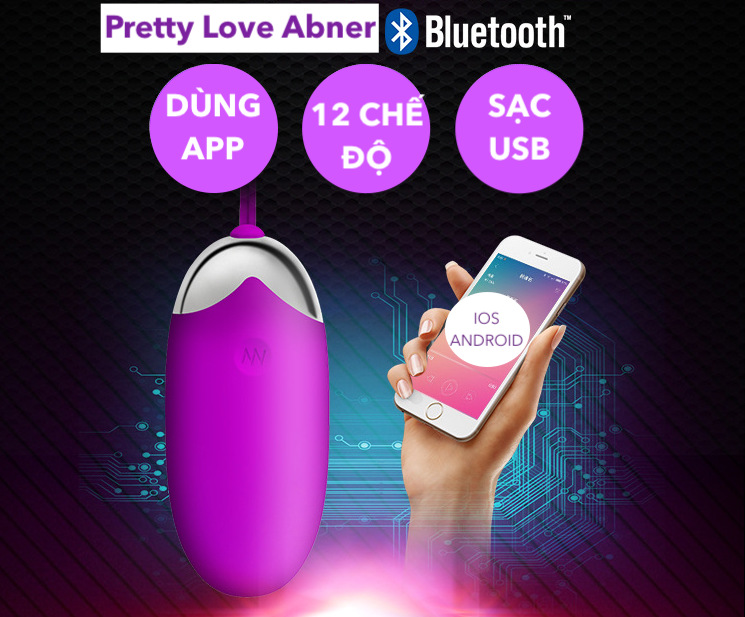 Mua Trứng Rung Pretty Love Abner Không Dây Kết Nối Smartphone có tốt không?