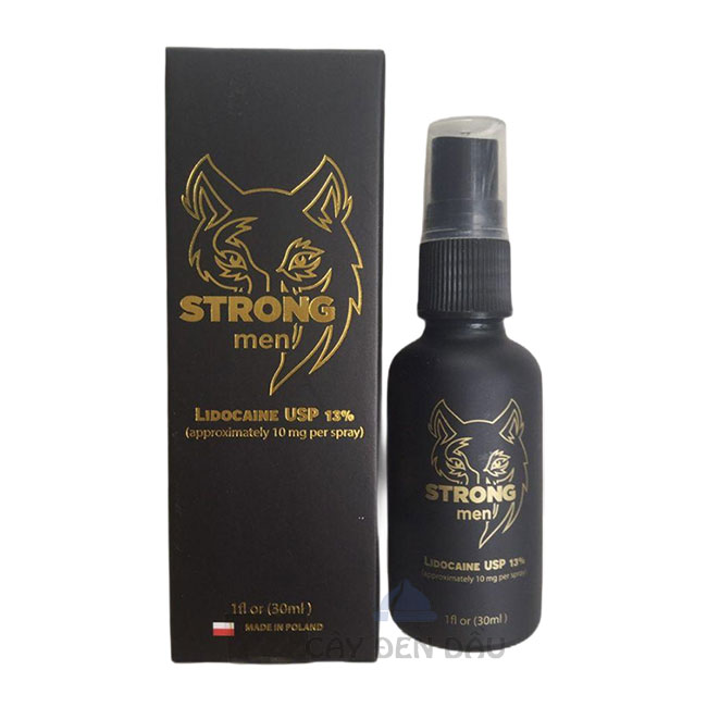 Strong Men 30ml – Thuốc Xịt Kéo Dài Thời Gian Quan Hệ