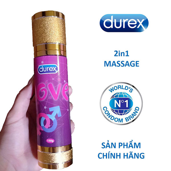Gel bôi trơn tăng khoái cảm nữ Durex Love cao cấp từ Mỹ