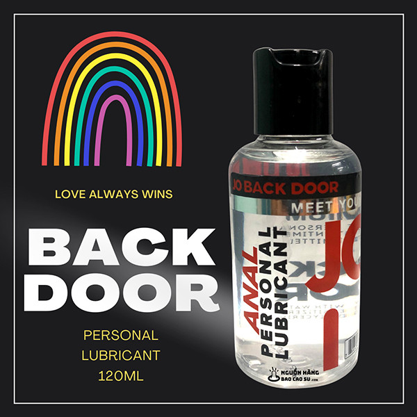 Gel bôi trơn hậu môn Jo Back Door 120ml
