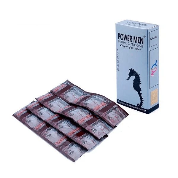 Bao cao su kéo dài quan hệ Power Men Cá Ngựa Bạc