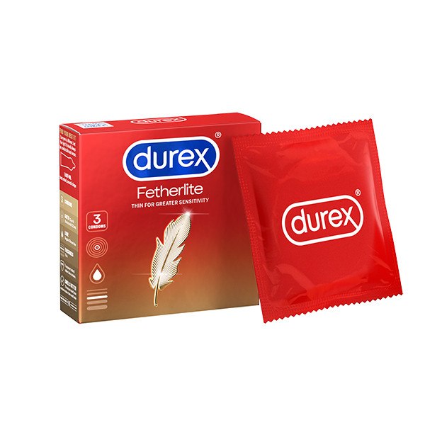 Bao Cao Su Durex Fetherlite Hộp 3 Chiếc
