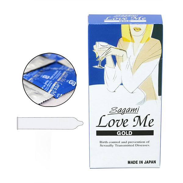 Bao cao su Sagami Love Me Gold
