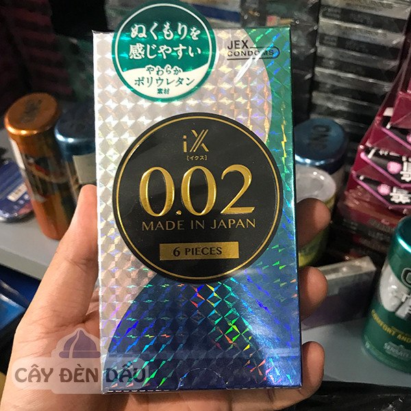 Bao cao su Jex 0.02 siêu mỏng