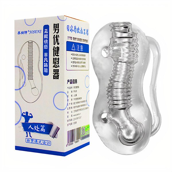 Âm đạo giả cầm tay trong suốt Josens